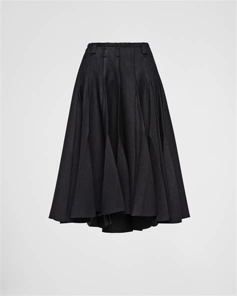 prada suit and skirt|prada black pleated skirt.